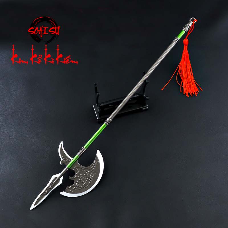 Mô hình Câu Liêm Đ.a.o 30CM - Trương Liêu - Tam Quốc Diễn Nghĩa