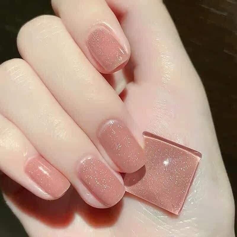Sét sơn gel Thạch nhũ 4 chai 15ml tặng bảng màu như hình