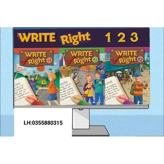 Write right 1,2,3