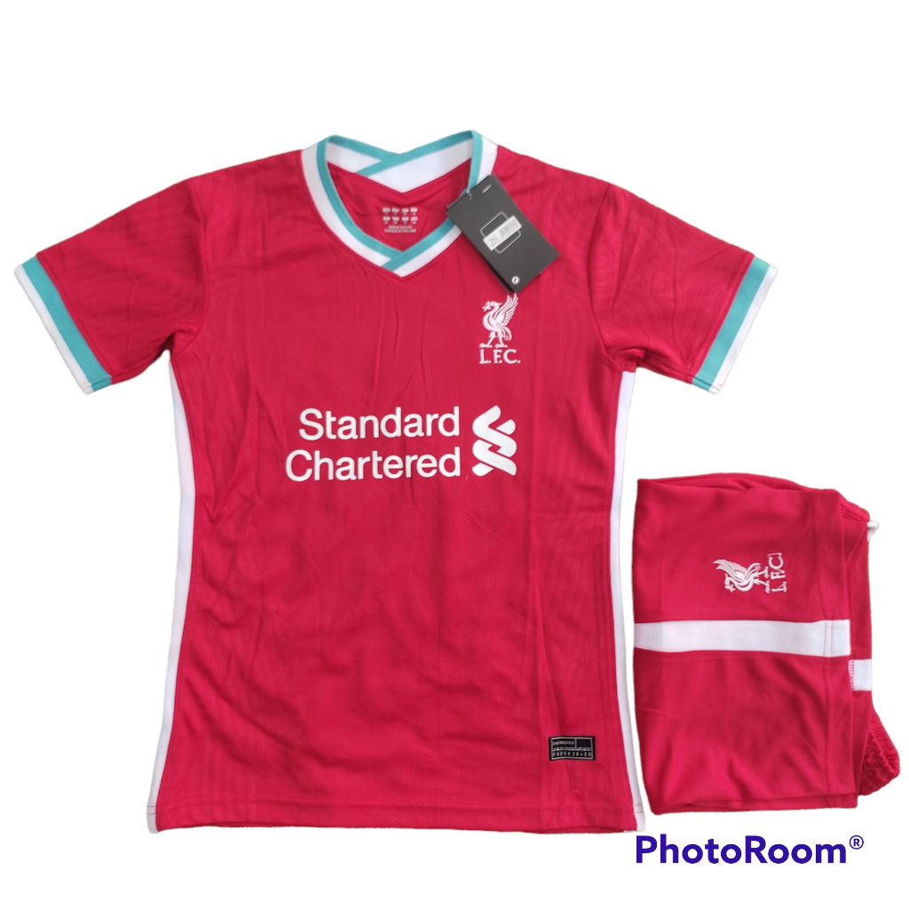 Quần Áo Bóng Đá Trẻ Em Liverpool 2023 Thái Lan Cao Cấp