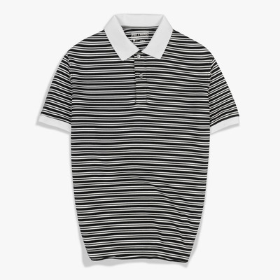 Áo Thun Polo Nam Cổ Bẻ Phối Sọc Ngang Vải Cotton Bông Sợi Dệt , Chuẩn Form Thương Hiệu Mr Twins