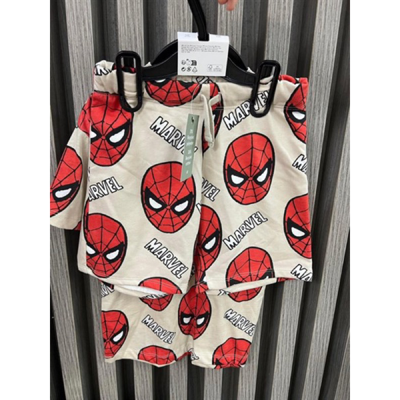 Bộ cộc Spider man & Pokémon bé trai