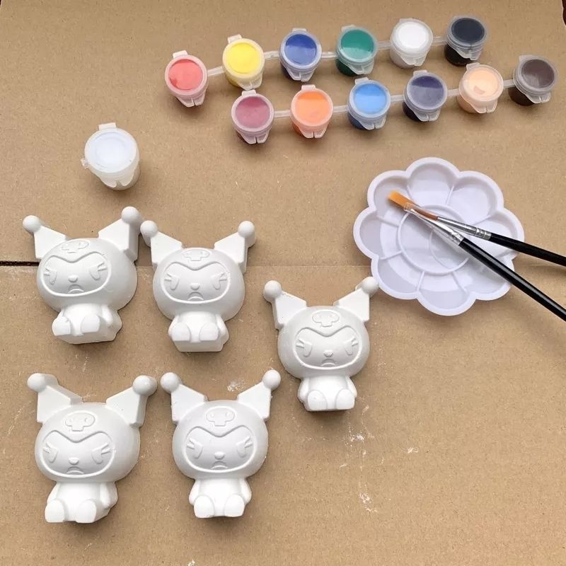 Tượng thạch cao tô màu hot trend- Đồ chơi thông minh sáng tạo cho bé