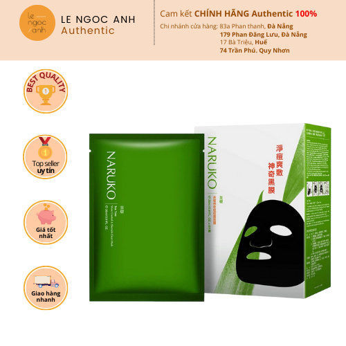 Mặt nạ giấy Naruko tea tree shine control & blemish clear mask