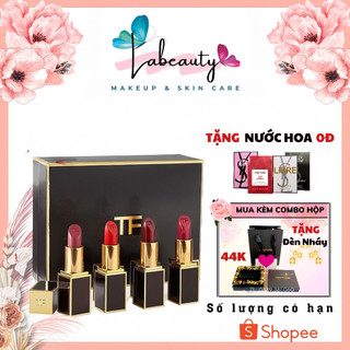 Son Tom Ford Lip Color Matte, Tom Ford 07 Ruby Rush Vỏ Đen Hàng Chính Hãng Có Bill Full Size