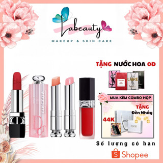 Son Dior chính hãng Rouge Matte Lipstick, Son Dior 999 Velvet Siêu Lì Chính Hãng màu đỏ tươi 3.5G