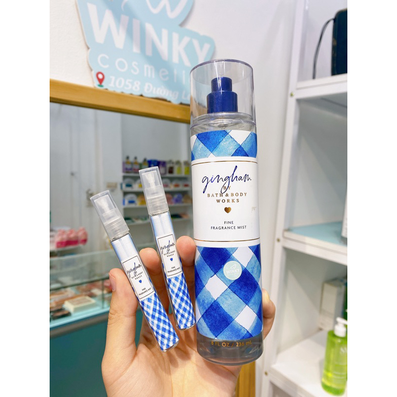 Xịt Nước Hoa Bath And Body Works Body Mist chiết 10ml