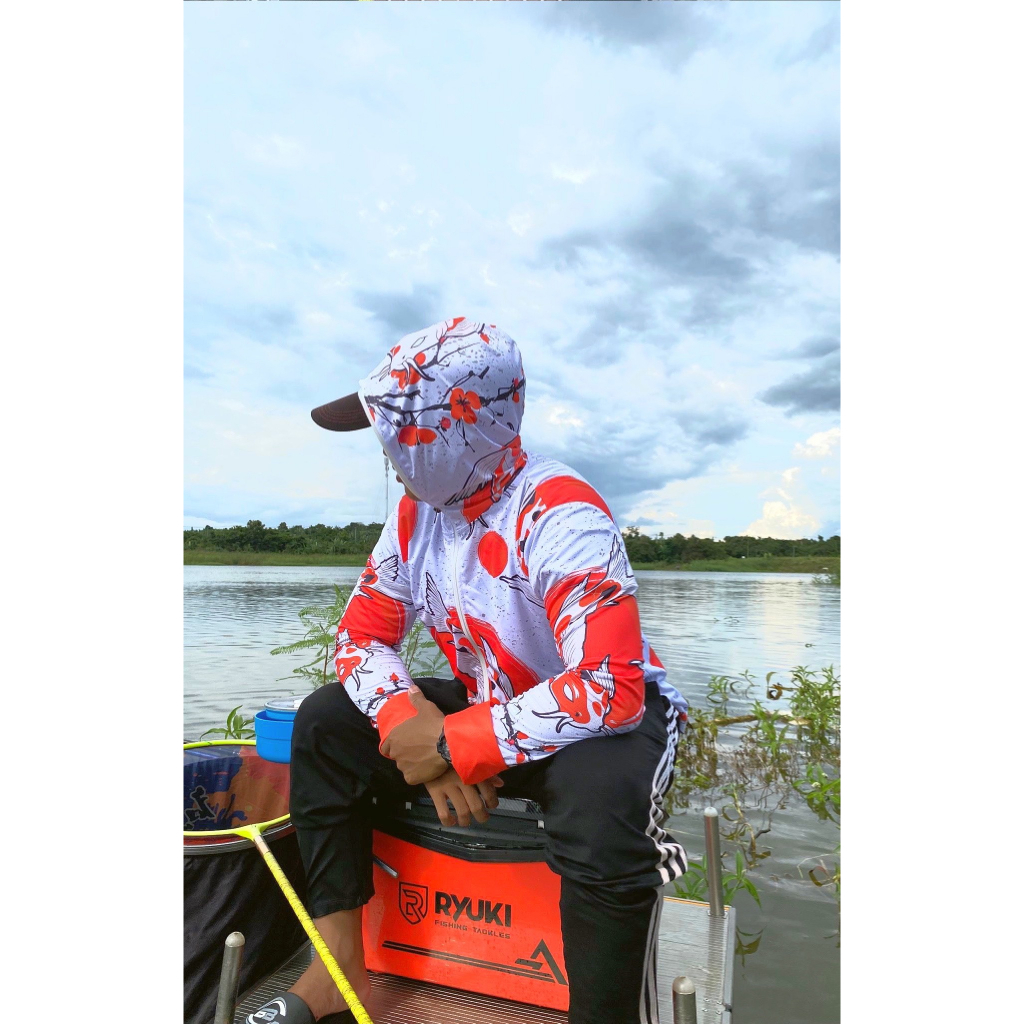 Mẫu Áo Khoác Câu Cá - Chép Trắng A04