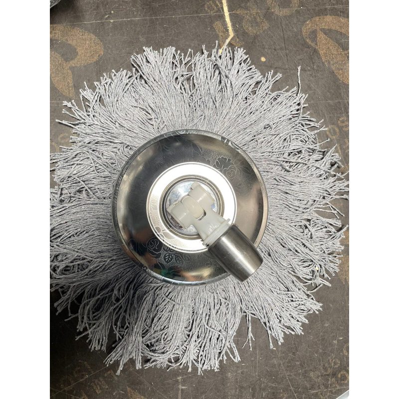 Bàn xoay inox kèm bông tăm đẹp
