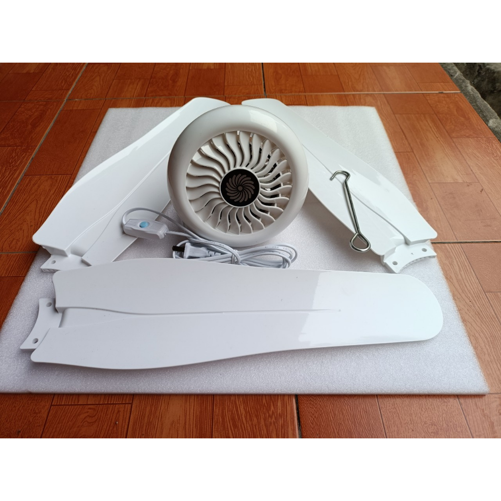Quạt Trần mini cỡ đại 3 cánh dài 45cm
