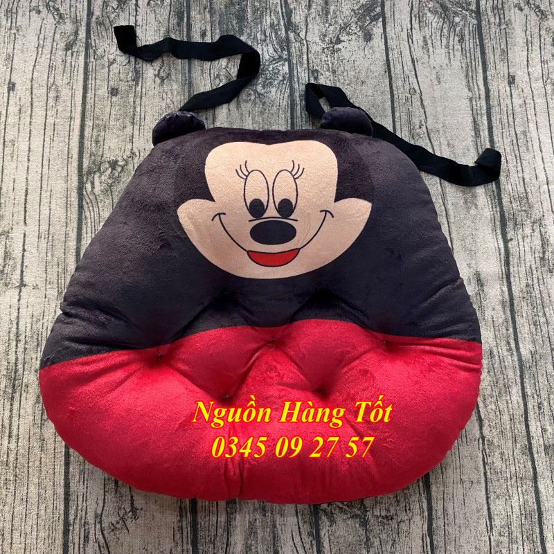 Đệm Ngồi Hoạt Hình LUNA - Dùng Làm Gối Tựa Lưng Sofa, Văn Phòng, Ghế Gỗ, Xe Hơi, Ngồi Bệt Bàn Trà