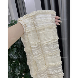 Đầm xốp 2 dây dáng dài