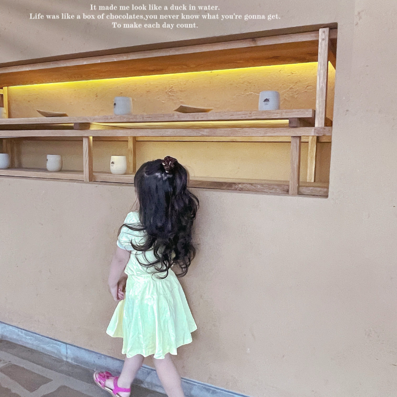 Váy Polo Cho Bé Gái Đi Học 8kg - 23kg, Váy có cổ cho bé Cotton Siêu Mát Lạnh Họa Tiết Thêu Cỏ Viền Trơn Mã 2