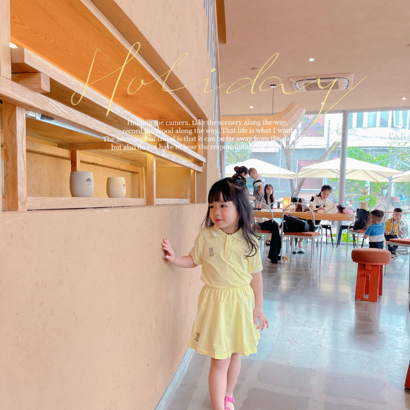 Váy Polo Cho Bé Gái Đi Học 8kg - 23kg, Váy có cổ cho bé Cotton Siêu Mát Lạnh Họa Tiết Thêu Cỏ Viền Trơn Mã 2