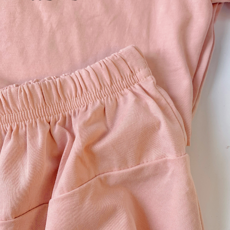 Váy Polo Cho Bé Gái Đi Học 8kg - 23kg, Váy có cổ cho bé Cotton Siêu Mát Lạnh Họa Tiết Thêu Cỏ Viền Trơn Mã 2