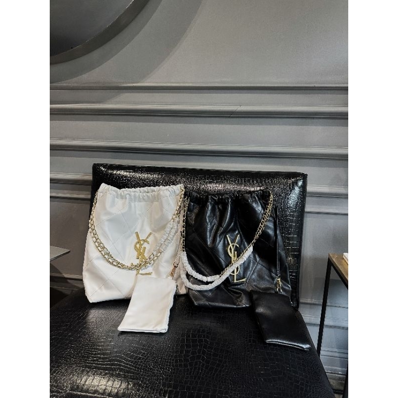 túi tote #ysl hobo shopping kèm ví siêu hót xịn sò