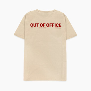 Áo thun outofoffice | gc™ | oversized boxy fit - màu beige