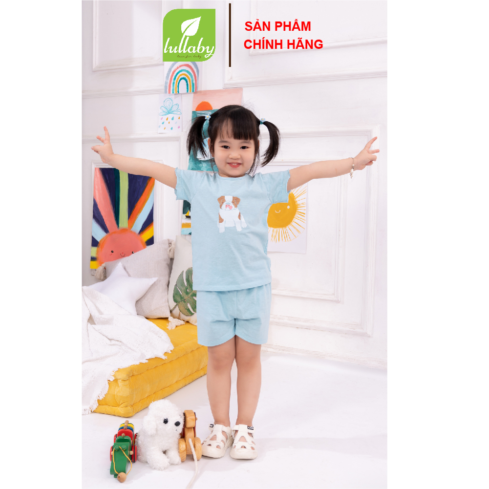 LULLABY - Bộ bé gái cộc tay NH158V