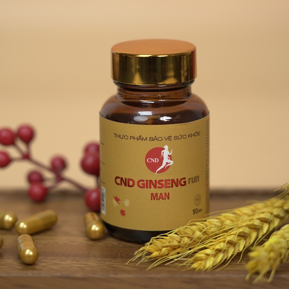 Viên uống hỗ trợ sinh lý nam CND GINSENG RUN MAN - Hạnh Phúc Viên Mãn Bền Vững