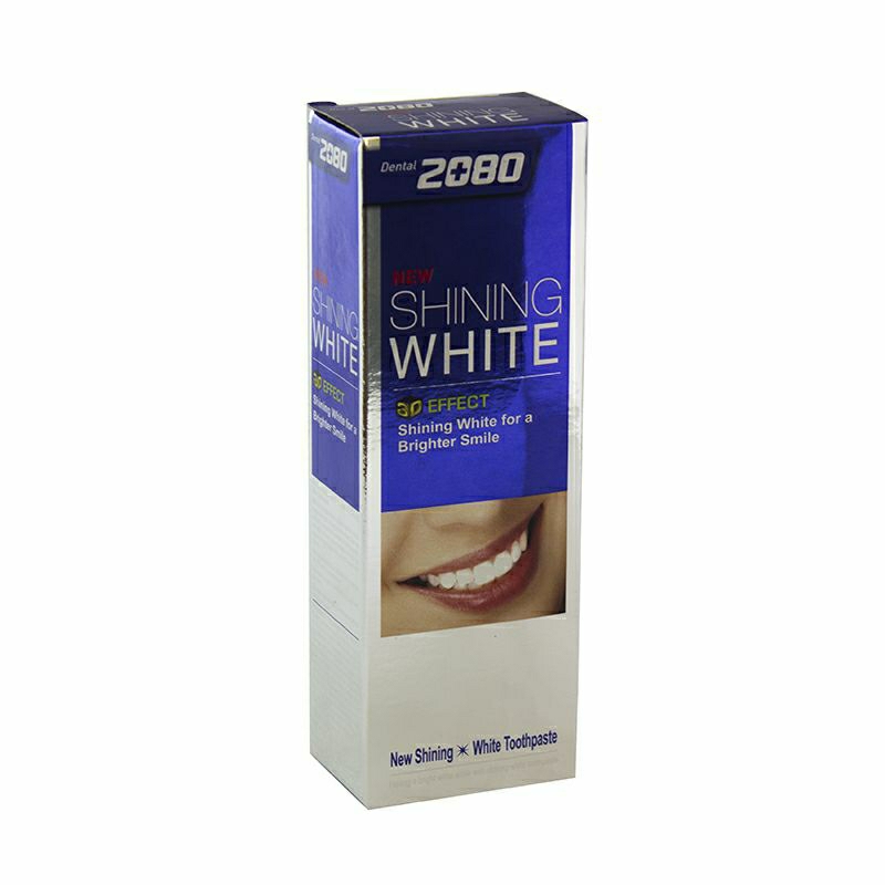 KEM ĐÁNH RĂNG CAO CẤP 2080 SHINING WHITE 3D EFFECT(Kem làm trắng răng chuyên biệt)