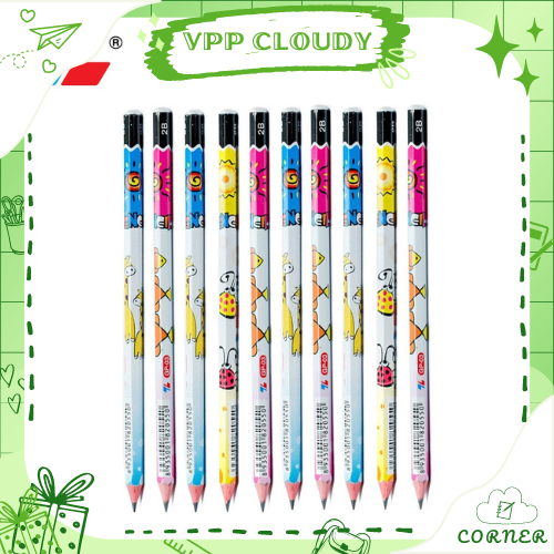Bút chì gỗ Doraemon mẫu mới Thiên long TP GP03