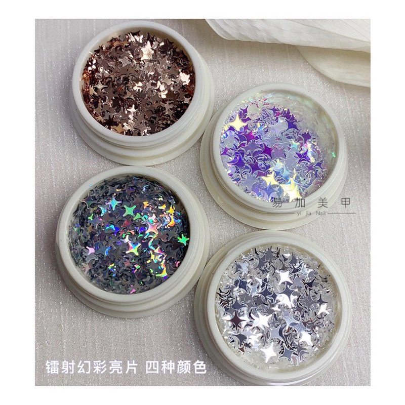 Phụ kiện sao ẩn móng lấp lánh
