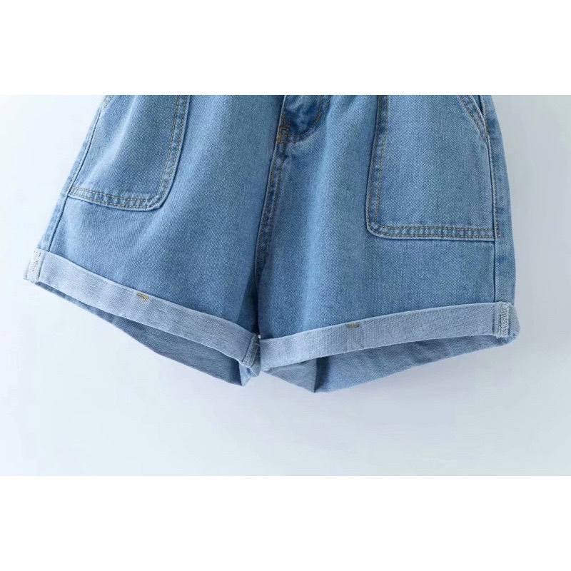 Quần jeans đùi bé gái từ 11-40kg