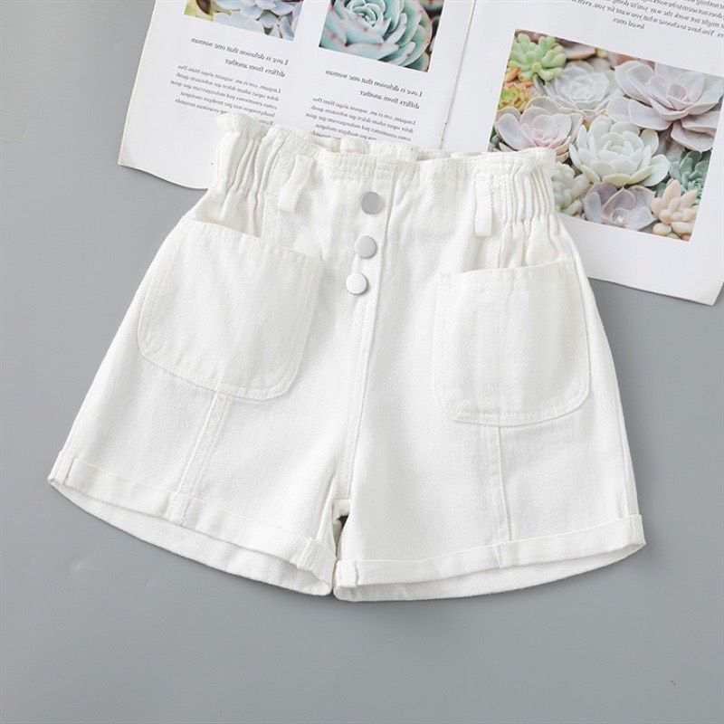 Quần jeans đùi bé gái từ 11-40kg