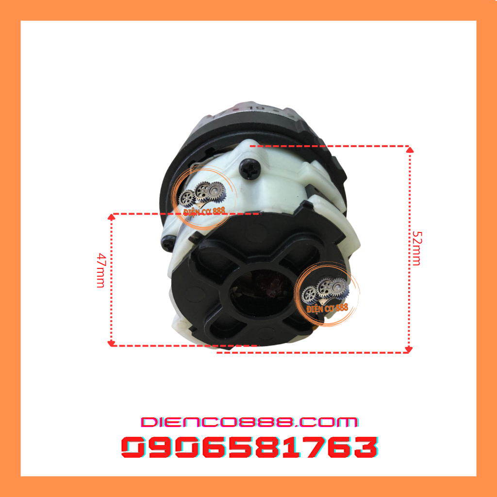 Hộp số và bộ nhông chuyển chế độ máy khoan pin Total TIDLI20031 và Ingco CIDLI20031