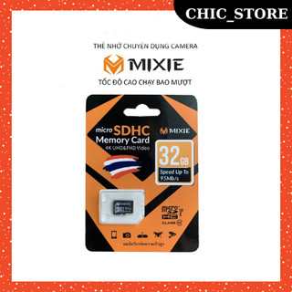 Thẻ nhớ mixie 32gb micro sd tf tốc độ 95mb/s chính hãng