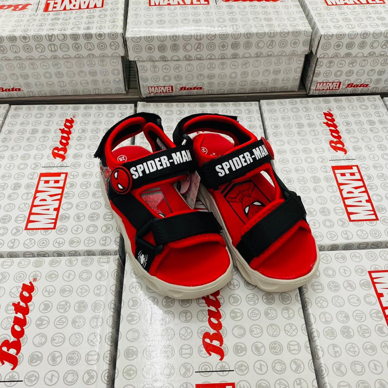 Sandal nhện marvel có đèn bé trai 23-29
