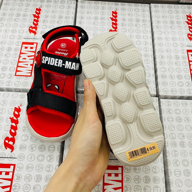 Sandal nhện marvel có đèn bé trai 23-29