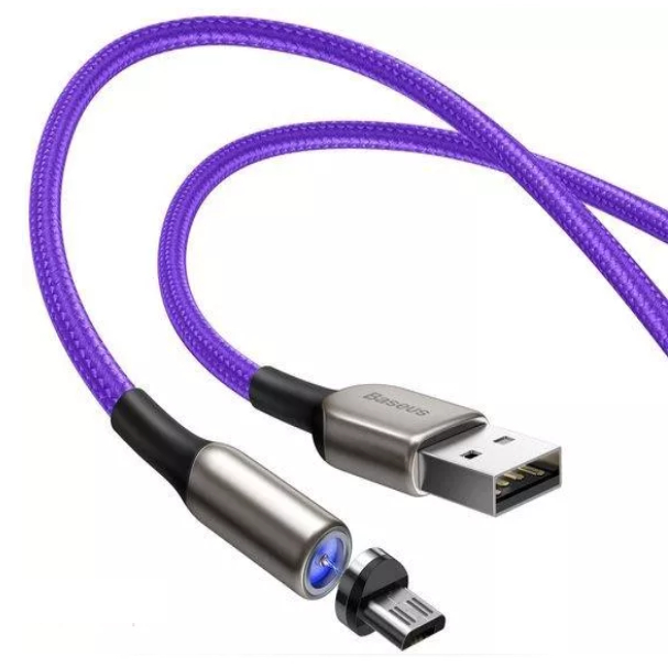 Cáp từ tính nam châm dùng cho Smartphone/Tablet Micro USB, Cáp sạc từ thế hệ thứ 3 Baseus Zinc Magnetic series