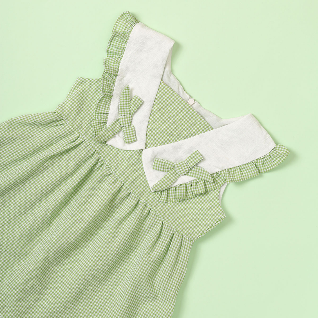 Váy đầm bé gái mùa hè DORYKIDS sát nách vải cotton thô xốp mát mềm mịn từ 1 tuổi đến 12 tuổi  size từ 10kg- 40kg[V12]