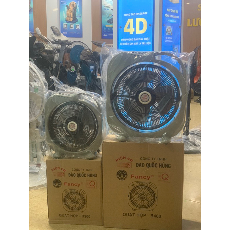 Quạt tản gió điện cơ Fancy B-300;B-400. Hàng Việt Nam bảo hành 12 tháng