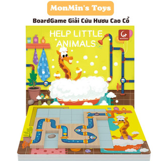 Trò Chơi Giải Cứu Hươu Cao Cổ - Trò chơi mê cung - Boardgame