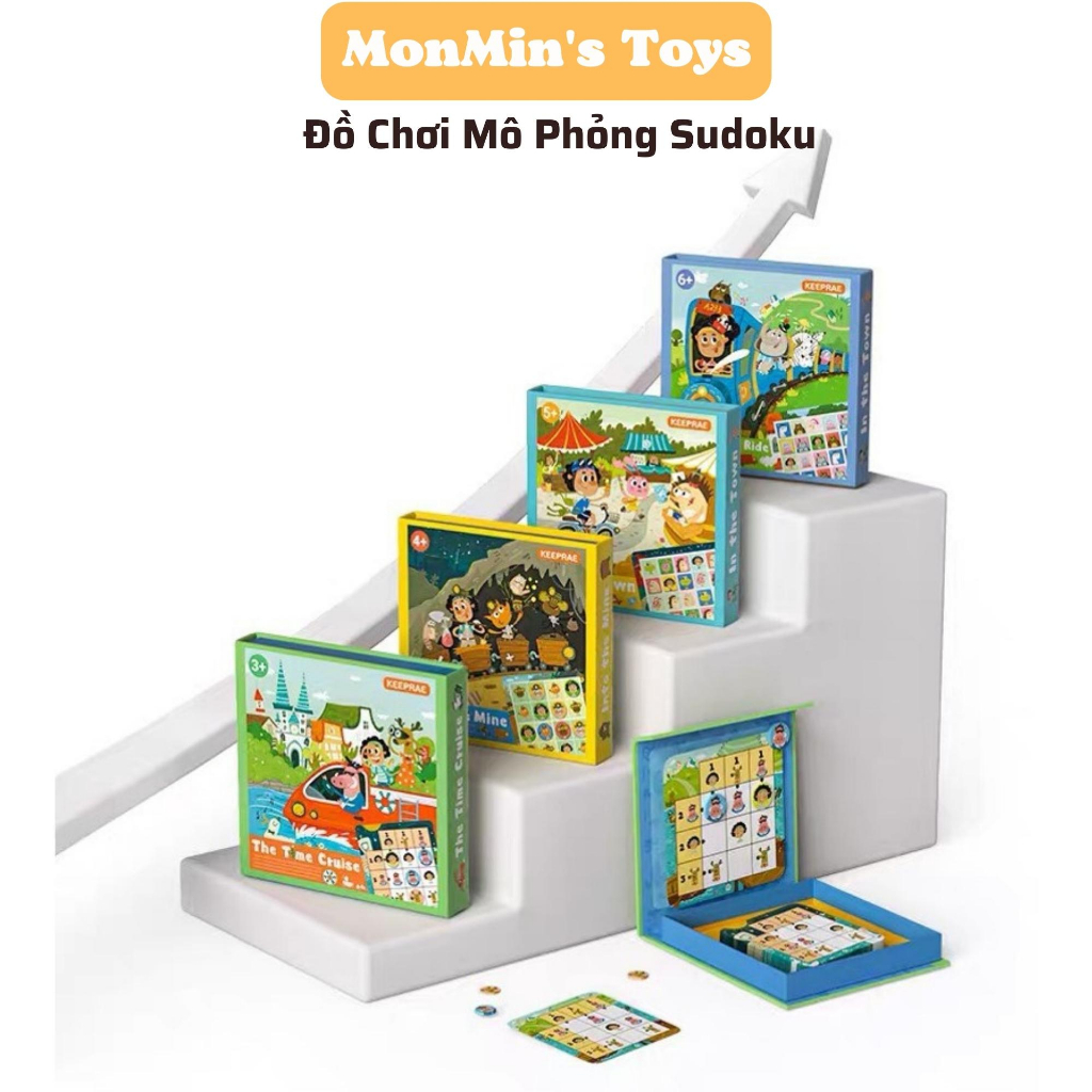 Đồ Chơi Mô Phỏng Sudoku Nhiều cấp độ - Keeprae