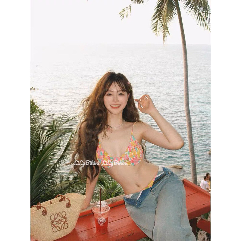 BIKINI HAI MẢNH HOA NHÍ CẠP CAO