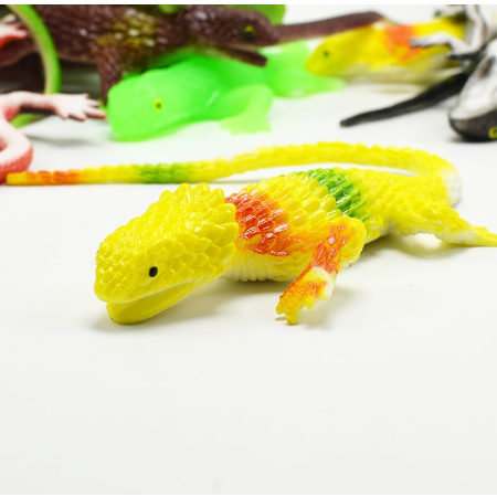 Nhện và Thằn Lằn Silicon Dẻo, Đồ Chơi Bằng Silicone Cho Bé, Loại To Làm Đồ Chơi Hoặc Trang Trí