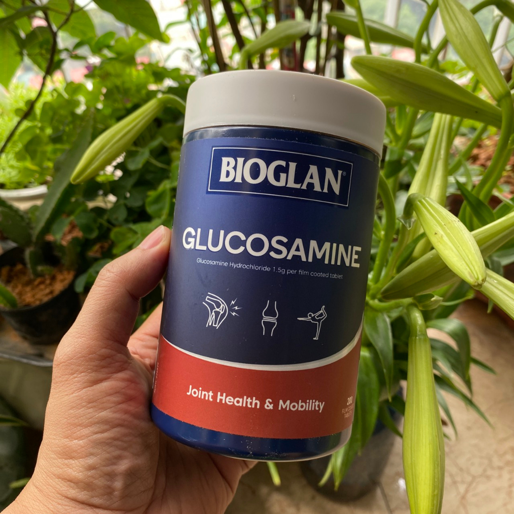 (Hàng Úc) Viên uống Bioglan Glucosamine 1500mg 200 viên hỗ trợ sức khỏe xương khớp