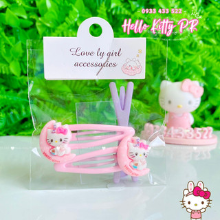 Kẹp tóc, đồ buộc tóc Hello Kitty