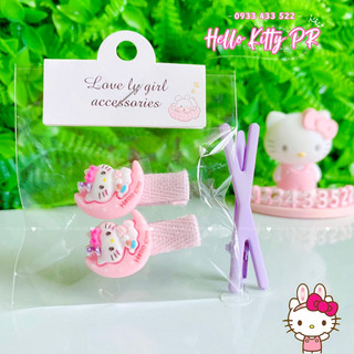 Kẹp tóc, đồ buộc tóc Hello Kitty