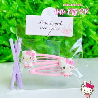 Kẹp tóc, đồ buộc tóc Hello Kitty