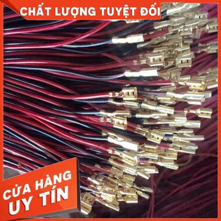 Dây nối phân tần, dây loa, dây jack 40cm: Giá 10 sợi