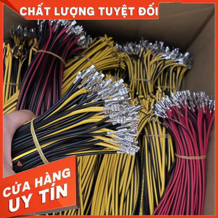 Dây nối phân tần, dây loa, dây jack 40cm: Giá 10 sợi