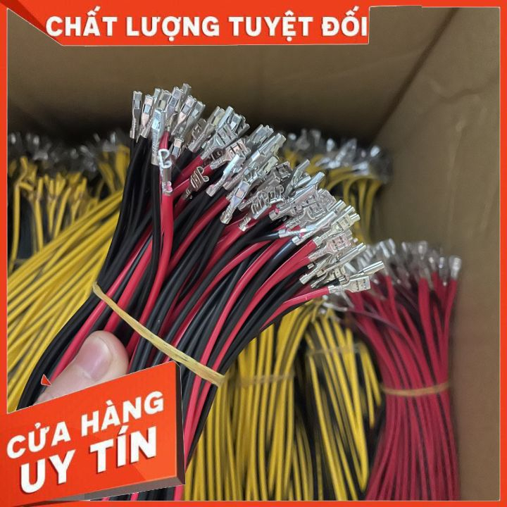 Dây nối phân tần, dây loa, dây jack 40cm: Giá 10 sợi