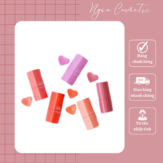 Phấn má hồng dạng thỏi a'pieu heart on the cheek 5.5g