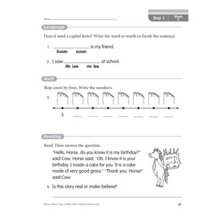 ( Nguyên Tắc cơ bản ) Daily Fundamentals -  Grade 1,2,3,4,5,6