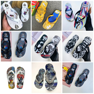 Dép kẹp nam thái lan tông lào nam havaianass 9 mẫu mario, cây dừa và star wars