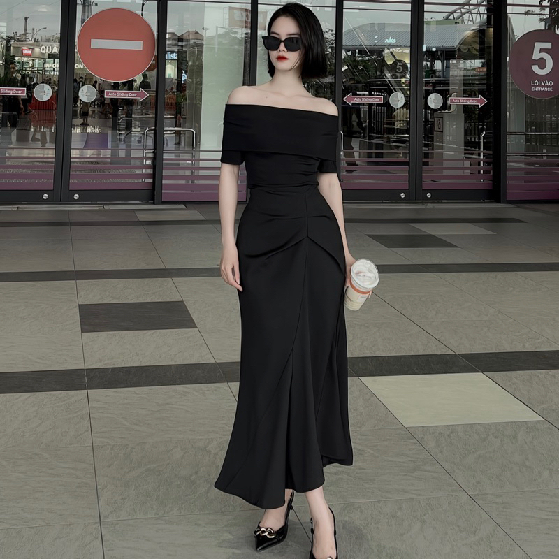 Chân Váy Đuôi Cá Chất Liệu Cotton Kiểu Dáng Đơn Giản, Thanh Lịch Dễ Phối Đồ, Thích Hợp Mặc Đi Làm Hoặc Đi Chơi | BigBuy360 - bigbuy360.vn